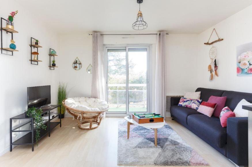Appartement Cozy: 10/15 Min Des Champs Elysee Сартрувиль Экстерьер фото